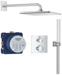 Grohe Duschsystem Precision Thermostat Duschsystem, Quickfix, UP, chrom...