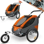 KESSER Fahrradkinderanh&auml;nger, Kinderanh&auml;nger Fahrradanh&auml;nger 360&deg; Drehbar...