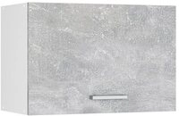 Vicco H&auml;ngeschrank R-Line, Beton/Wei&szlig;, 60 cm Flach (1-St)