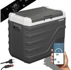 Arebos K&uuml;hlbox Gefrierbox 26-43L, Mobiler Kompressor-K&uuml;hler mit App-Steuerung,