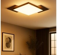 EGLO LED Deckenleuchte, LED-Leuchtmittel fest verbaut, Warmwei&szlig;, Deckenlampe