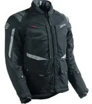 DANE Motorradjacke Drakar wasserdichte Motorrad Textiljacke schwarz 50