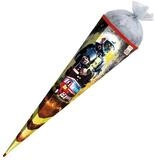 Roth Schult&uuml;te Schult&uuml;te Feuerwehrmann mit Folieneffekt, 85cm, eckig, mit