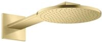 hansgrohe Kopfbrause Axor ShowerSolutions 250, 1jet rund mit Brausearm Aufputz