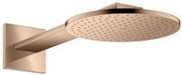 hansgrohe Kopfbrause Axor ShowerSolutions 250, 1jet rund mit Brausearm Aufputz