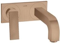 hansgrohe Unterputzarmatur Axor Citterio Einhebel-Waschtischmischer m. Platte m.