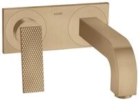hansgrohe Unterputzarmatur Axor Citterio Einhebel-Waschtischmischer m. Platte m.
