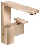 hansgrohe Waschtischarmatur Axor Edge 190 Einhebel m. Push-Open Ablaufgarnitur -