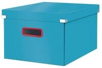 LEITZ Aufbewahrungsbox Click & Store Cosy Aufbewahrungsbox 18,5 l blau 28,1 x...