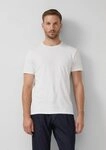 s.Oliver Kurzarmshirt T-Shirt T-Shirt aus Baumwollstretch