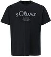 s.Oliver Men Big Sizes Kurzarmshirt mit Logo-Print/Gro&szlig;e Gr&ouml;&szlig;en