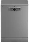 BEKO Standgeschirrsp&uuml;ler BDFN26430S, 14 Ma&szlig;gedecke, SteamGloss, HygieneIntense