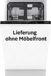 GORENJE vollintegrierbarer Geschirrsp&uuml;ler GV 583C10, 8 l, 10 Ma&szlig;gedecke, TotalDry
