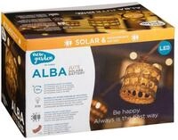New Garden LED Solarleuchte New Garden Alba Solar rechargeable battery