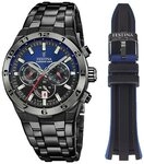 Festina Chronograph Chrono Bike 2024 - Special Edition F20673/1, (Set, 3-tlg., Uhr