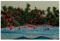 STAR TRADING LED-Lichterkette SA139 LED Cluster-Lichterkette Herzen 72er rot