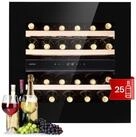 Klarstein Weink&uuml;hlschrank Rhone 25 Duo, f&uuml;r 25 Standardflaschen &aacute; 0,75l,Wein