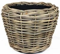 Van der Leeden Blumentopf Pflanzkorb 68x52cm Rattan Sylter Korb Drypot 74L (1 St),
