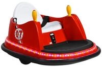 COSTWAY Elektro-Kinderauto 6V Autoscooter, mit Musik, 360 Grad Rotation