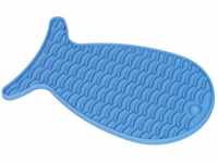 Nobby Silikonnapf Fish blau (61565)
