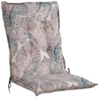GO-DE Polsterauflage BARANI, 50 x 108 cm, Grau, f&uuml;r Mittellehnst&uuml;hle, (1 St),