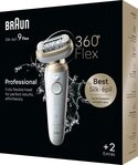 Braun Epilierer Silk-&eacute;pil 9-011, 3D SensoSm Epilierer f&uuml;r effiziente Haarentfernung