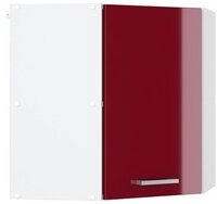 Vicco Eckh&auml;ngeschrank R-Line, Rot Hochglanz/Wei&szlig;, 57 cm (1-St)