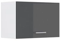 Vicco H&auml;ngeschrank R-Line, Anthrazit Hochglanz/Wei&szlig;, 60 cm Flach (1-St)