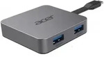 Acer Laptop-Dockingstation 4 in 1 Portable Mini Dock - Dockingstation - grau...