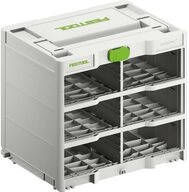 FESTOOL Werkzeugkoffer SYS3-RK/6 M 337 Systainer 3 Rack 396 x 296 x 337 mm...
