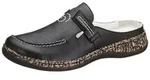 Rieker Clog, Sommerschuh, Schlappen mit Stretcheinsatz schwarz 39 EU