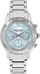 Jacques Lemans Chronograph Venice 1-2151K, Armbanduhr, Damenuhr, Edelstahlarmband,
