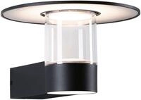 Paulmann LED Au&szlig;en-Wandleuchte Sienna 230V mit PIR-Sensor anthrazit IP44, LED...