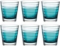 LEONARDO Glas Vario Struttura, Kalk-Natron Glas, 6 Trinkgl&auml;ser,...