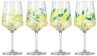 Ritzenhoff Gl&auml;ser-Set Sommertau Limoncello 4er Set F24, Kristallglas, 20,3 x...