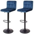 MCW Barhocker MCW-G87 (Set, 2er), 2er-Set, h&ouml;henverstellbar, Um 360&deg; drehbar,