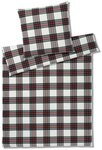 Elegante Bettw&auml;sche Westminster, Flanell, 2 teilig, angenehmes Hautgef&uuml;hl