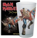 Klangundkleid Glas Iron Maiden Bierglas The Trooper, 1-tlg., Offiziell lizenziertes
