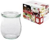 WECK Einmachglas Weck Einkochgl&auml;ser mit Glasdeckel 160, 220, 580 Milliliter,