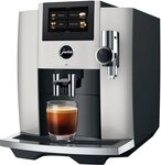 JURA Kaffeevollautomat 15483 S8 (EB), Platin, 27 Spezialit&auml;ten, Touch, Sweet...