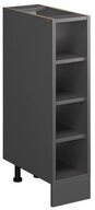 Vicco Unterschrank R-Line, Anthrazit/Anthrazit, 20 cm ohne Arbeitsplatte (1-St)