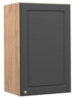 Vicco H&auml;ngeschrank Fame-Line, Anthrazit-Gold/Goldkraft Eiche, 45 cm (1-St)