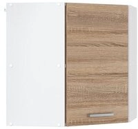 Vicco Eckh&auml;ngeschrank R-Line, Sonoma/Wei&szlig;, 57 cm (1-St)