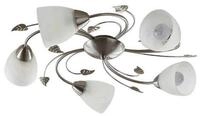 Lindby Deckenleuchten Yannie, Metall, Alu IP20, 5 x 4,5 W LED