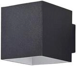 Arcchio Wandleuchte Zuzana, Metall, Schwarz IP20, 1 x 8 W LED