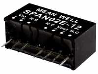 MeanWell Spannungswandler Mean Well SPAN02E-03 DC/DC-Wandlermodul 500 mA 2 W...