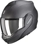 Scorpion Exo Motorradhelm Exo-Tech Evo Solid Carbon Klapphelm, vorbereitet f&uuml;r