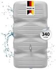GARANTIA Regentonne CUBUS Gartentank 340 Liter betongrau