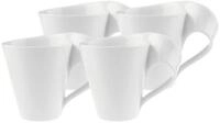 Villeroy & Boch Becher NewWave Becher mit Henkel 300 ml 4er Set, 4-tlg.,...