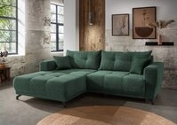Myhomelando Ecksofa Cord Renegade L-Form, Elektrofunktion, 246 x 177 cm, Cord...